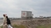 Red Cross vehicles transport humanitarian aid for residents of Nagorno-Karabakh on September 23. 
