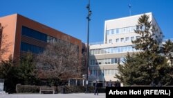 Zgrada Skupštine Kosova, Priština, 25. februar 2025. 