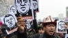 Бишкектин борбордук аянтындагы «#REакция» митингинин катышуучулары, 25-ноябрь, 2019-жыл.