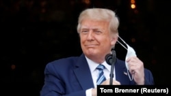 Претседателот на САД, Доналд Трамп