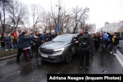 La mitingul din 1 martie 2025, Călin Georgescu a venit cu o mașină închiriată.