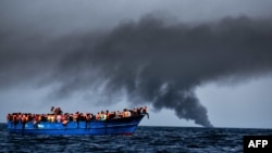 Afrički migranti na Sredozemnom moru