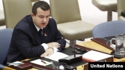 Ivica Dačić pred Savetom bezbednosti UN, fotoarhiv