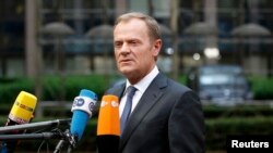 Претседателот на Европскиот совет Доналд Туск