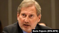 Еврокомесарот за проширување на ЕУ, Јоханес Хан