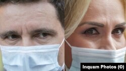 Nicușor Dan și Gabriela Firea