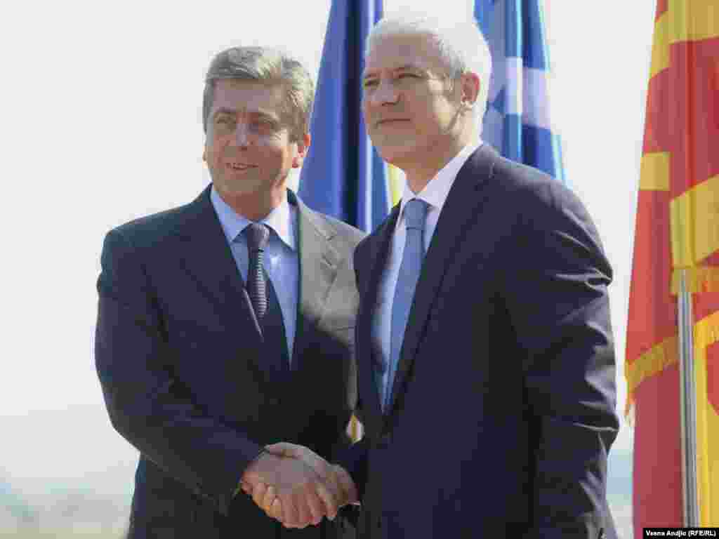 George Prvanov, predsednik Bugarske i predsednik Srbije Boris Tadić, 02.09.2011. Foto: RSE / Vesna Anđić