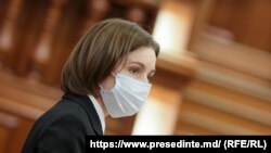 Predsjednica Moldavia Maja Sandu, juli 2021.  