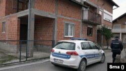 Босна и Херцеговина - куќата во која се пронајдени деца за кои властите се сомневаат дека се жртви на трговија со луѓе, Брчко.