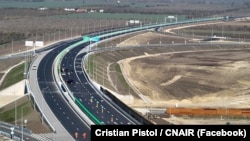 În premieră, vrâncenii au acasă autostradă.