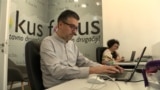 Journalists in the editorial office of the web portal fokus.ba, Sarajevo, Bosnia and Herzegovina