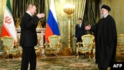 Средба на рускиот претседател Владимир Путин со неговуот ирански колега Ебрахим Раиси во Кремљ на 7 декември