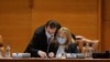 Ludovic Orban și Anca Dragu au avut discuții despre cum se poate forța un vot pentru moțiunea de cenzură. Imagine generică cu președintele Camerei Deputaților (stânga) și președintele Senatului (dreapta), 2021. 