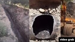 Лӯлаи об дар деҳаи Рӯдакии ноҳияи Вахш