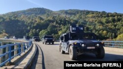 Косовската полиција во Брњак