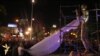 Масовни и тензични протести на Шарената револуција