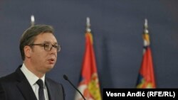 Архива: Српскиот претседател Александар Вучиќ.