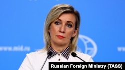Москва закликає до запуску арбітражного трибуналу проти США, заявила речниця МЗС Росії Марія Захарова (на фото)