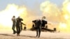 An operation against the IS militants in Iraq.