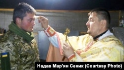 UKRAINE – Chaplain Maryan Senyk has been serving soldiers for 11 years 