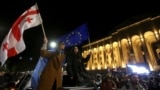FILE PHOTO: Georgia's opposition groups protest against election result
