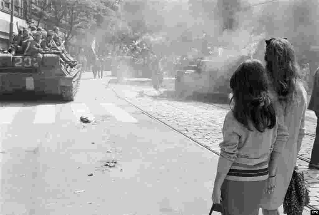 Praqa, 21 avqust 1968-ci il. 