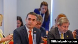 Министерот за надворешни работи на Македонија, Никола Димитров