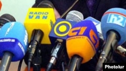 Armenia -- Broadcast media microphones, undated