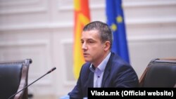 Министерот за информатичко општество и администрација Дамјан Манчевски.