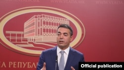 Министерот за надворешни работи на Република Македонија, Никола Димитров