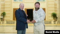 Евгений Пригожин и Рамзан Кадыров 