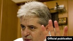 Али Ахмети, претседател на ДУИ