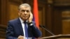 Armenia - Speaker Ara Babloyan at a parliament session in Yerevan, January 15, 2018.