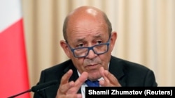 French Foreign Minister Jean-Yves Le Drian (file photo)