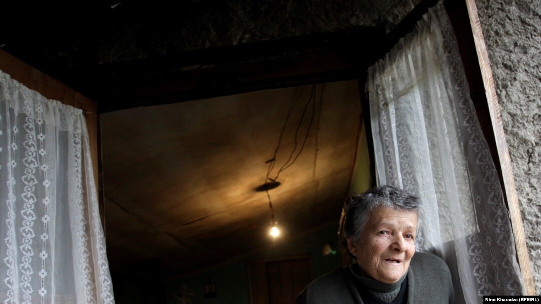 "This is a village of pensioners and after we all die, nothing will remain except for a ghost town," says Iamze Saparashvili, a 70-year-old retired nurse living in the village of Grdzelchala in eastern Georgia.