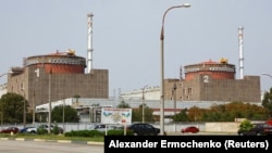 The Zaporizhzhya nuclear power plant on August 22