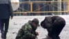Спорт ордосунун жанындагы жардыруудан кийин, 30-ноябрь, 2010-жыл