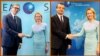 Kaja Kallas gjatë takimeve të ndara me kryeministrin e Kosovës, Albin Kurti, dhe presidentin e Serbisë, Aleksandar Vuçiq. 