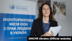 Голова Моніторингової місії ООН з прав людини в Україні Матільда Богнер