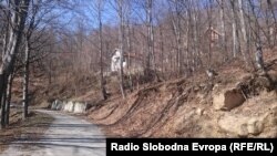 Архива: Падините на планината Кожуф, на патот од Гевгелија до скијачкиот центар.