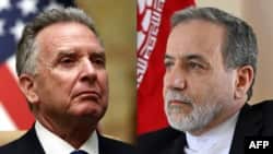 This combination of pictures shows US Middle East envoy Steve Witkoff (L) and Iranian Foreign Minister Abbas Araqchi. (file photo)