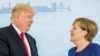 Німеччина: Трамп зустрівся з Меркель щодо України під сутички поліції й демонстрантів