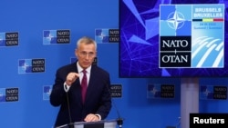 Генералниот секретар на НАТО, Јенс Столтенберг.