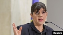 Fosta șefă a DNA, Laura Codruța Kovesi
