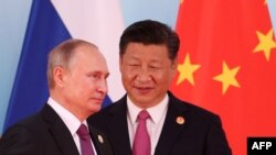 Претседателите на Кина и Русија кси Џинпинг и Владимир Путин се сретнаа на маргините на самитот на БРИКС