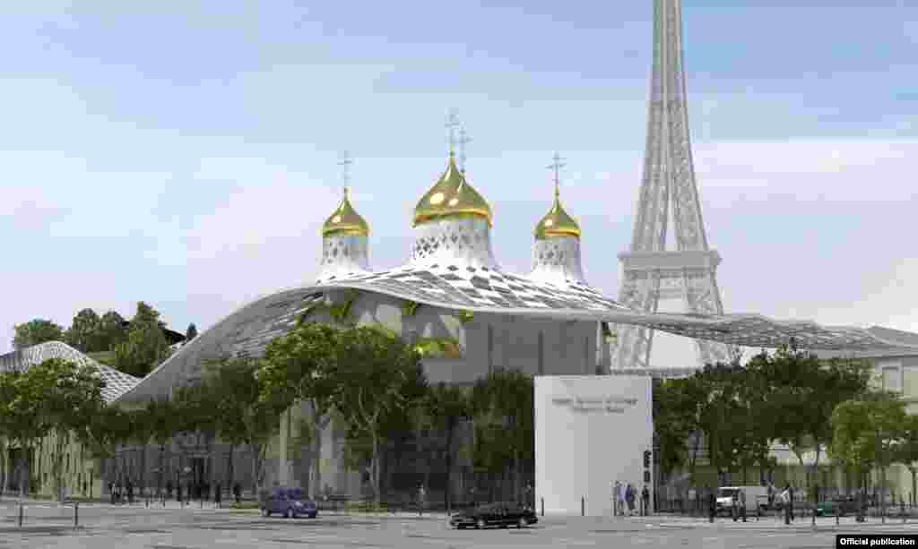 Bertrand Delanoe, the mayor of Paris, was among those opposed to the proposed design of the massive Russian Orthodox Spiritual and Cultural Center along the banks of the Seine River. He dismissed the architecture as "pastiche," a "hodgepodge," and "mediocre." Because of all the objections, a building permit was not approved and the project has been sent back to the drawing board.