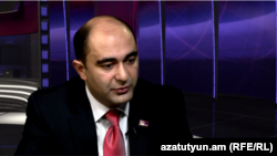 Էդմոն Մարուքյանը «Ազատության» տաղավարում, 22-ը հունվարի, 2015թ․ 