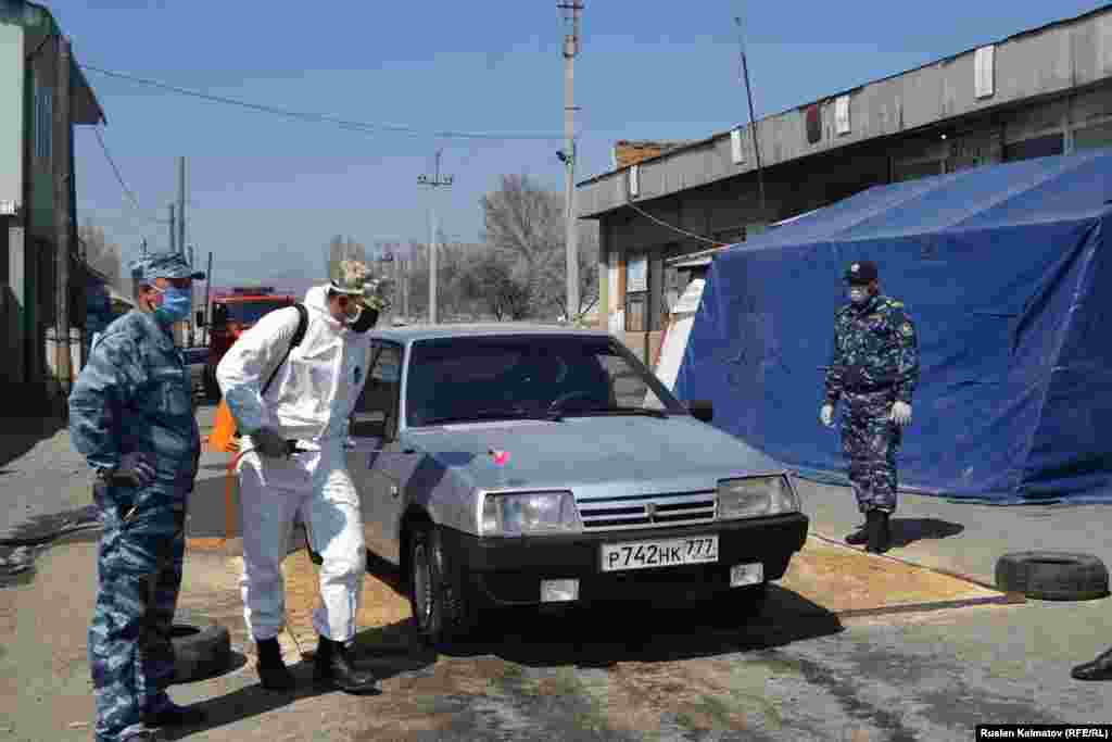 Сузактагы блок пост. 