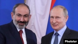 Հայաստանի վարչապետ Նիկոլ Փաշինյան, Ռուսաստանի նախագահ Վլադիմիր Պուտին, արխիվ