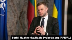 Міністр закордонних справ Литовської Республіки Габріелюс Ландсбергіс